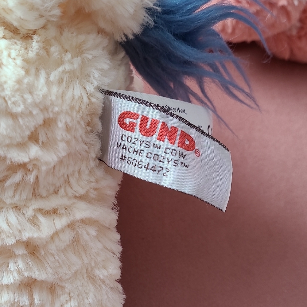 GUND Cozys Cow & Cozys Lion - Picture 2 of 7